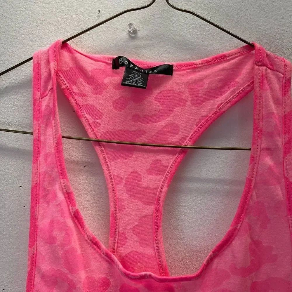 Bozzolo - Neon Pink Tank - Picture 3 of 3
